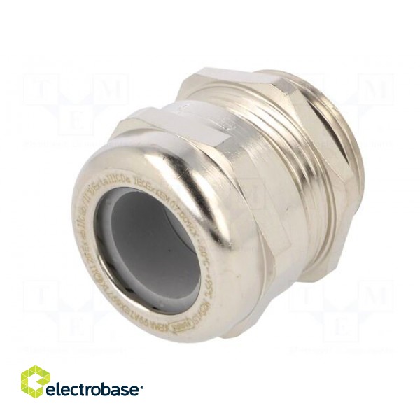 Cable gland | M25 | 1.5 | IP68 | brass | HSK-M-Ex фото 2