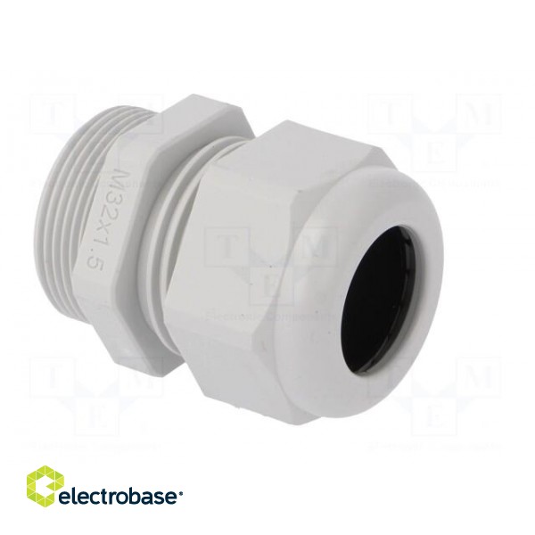 Cable gland | M32 | 1.5 | IP68 | polyamide | grey | UL94V-0 | HSK-K image 8