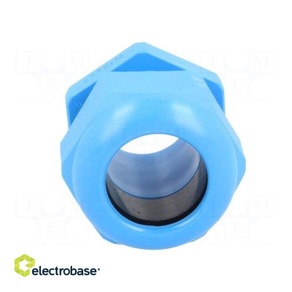 Cable gland | M32 | 1.5 | IP68 | polyamide | blue | UL94V-0 | HSK-K image 9