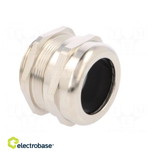 Cable gland | M40 | 1,5 | IP68 | Mat: brass | Body plating: nickel image 8