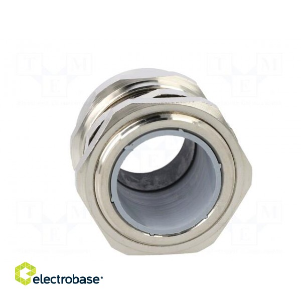 Cable gland | M40 | 1.5 | IP68 | brass | Body plating: nickel | RRPL image 5