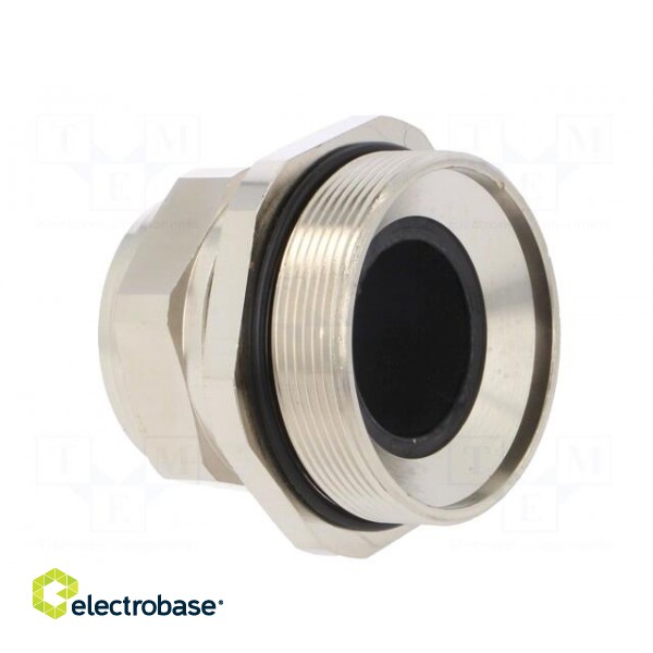 Cable gland | M50 | 1,5 | IP68 | Mat: brass | Body plating: nickel фото 8