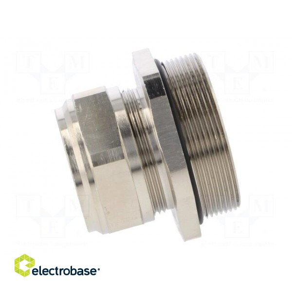 Cable gland | M50 | 1,5 | IP68 | Mat: brass | Body plating: nickel фото 7