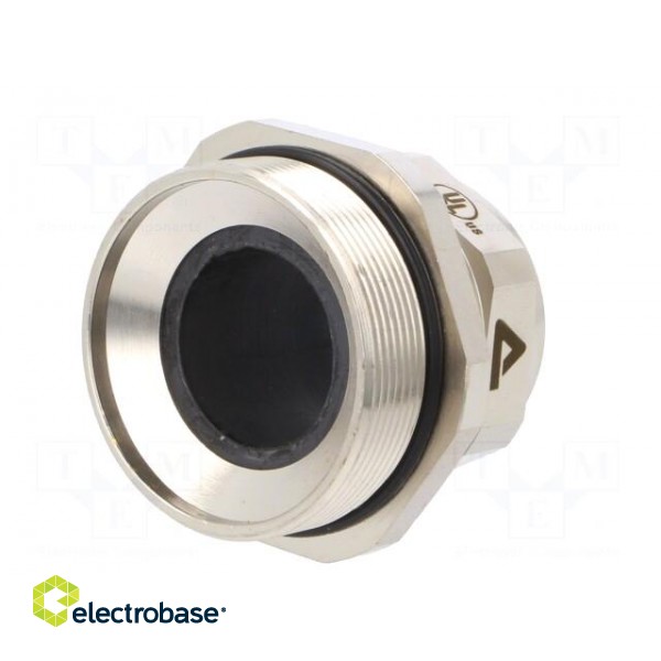 Cable gland | M50 | 1,5 | IP68 | Mat: brass | Body plating: nickel фото 2