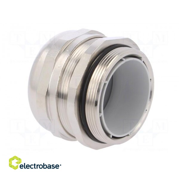 Cable gland | M50 | 1,5 | IP68 | Mat: brass | Body plating: nickel image 4
