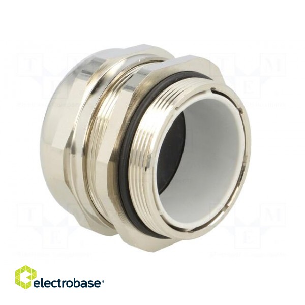 Cable gland | M50 | 1.5 | IP68 | brass | Body plating: nickel image 4