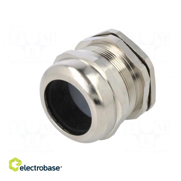 Cable gland | 1,5 | IP68 | Mat: brass | Body plating: nickel фото 2