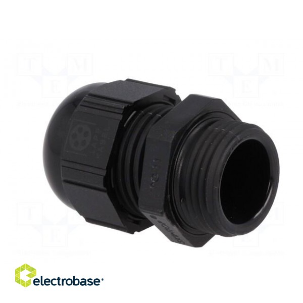 Cable gland | PG11 | IP68 | Mat: polyamide | black image 4