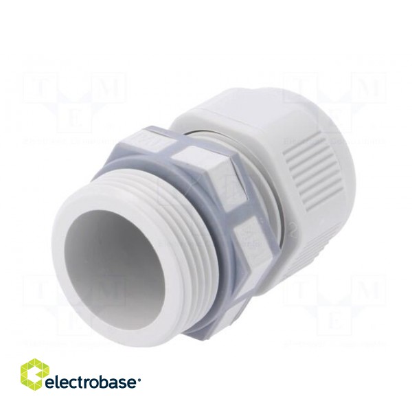 Cable gland | PG16 | IP68 | Mat: polyamide | grey | UL94V-2 image 6