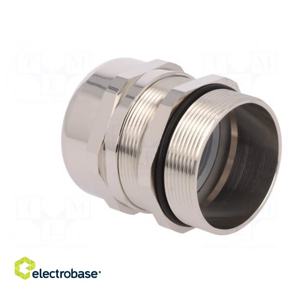 Cable gland | PG36 | IP68 | brass | Body plating: nickel | SKINTOP® MS фото 4