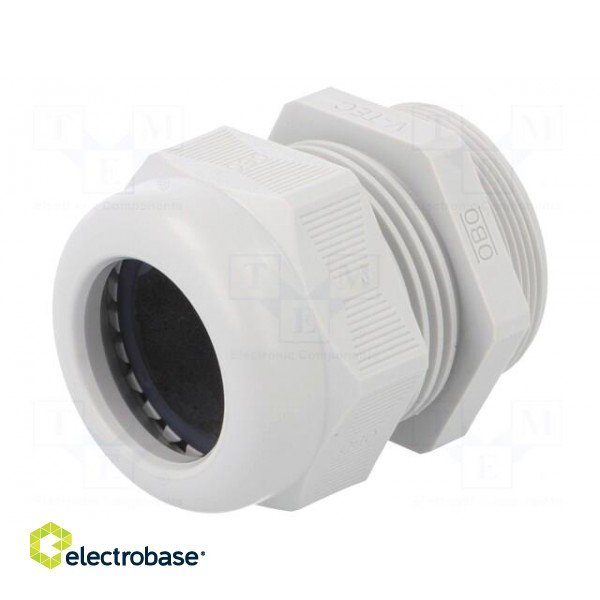 Cable gland | with thread PG | PG36 | IP68 | Mat: polyamide фото 1