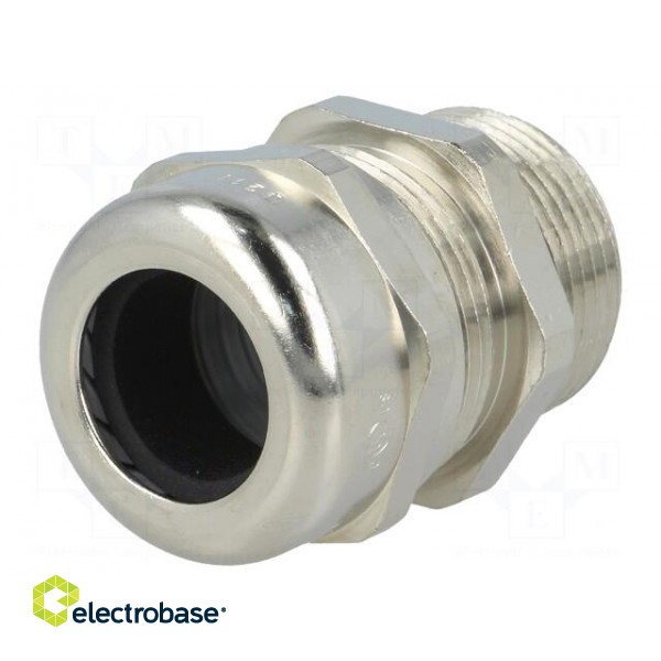 Cable gland | with earthing | M25 | 1,5 | IP68 | Mat: brass paveikslėlis 1