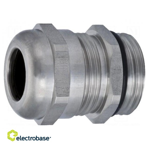 Cable gland | with earthing | PG21 | IP68 | stainless steel