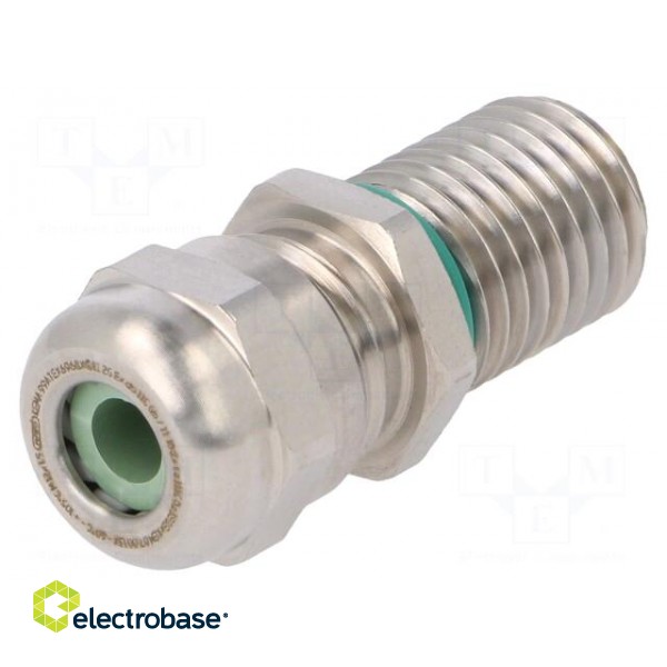 Cable gland | with long thread | M12 | 1,5 | IP68 | Conform to: ATEX Ex image 1
