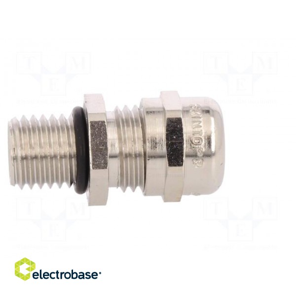 Cable gland | with long thread | M12 | 1,5 | IP68 | Mat: brass paveikslėlis 7