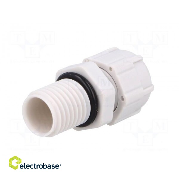 Cable gland | with long thread | M12 | 1,5 | IP68 | Mat: polyamide | grey image 6