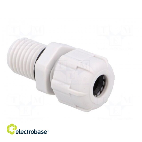 Cable gland | with long thread | M12 | 1,5 | IP68 | Mat: polyamide | grey image 8