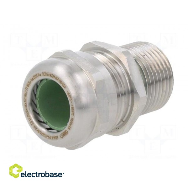 Cable gland | with long thread | M20 | 1.5 | IP68 | stainless steel image 2