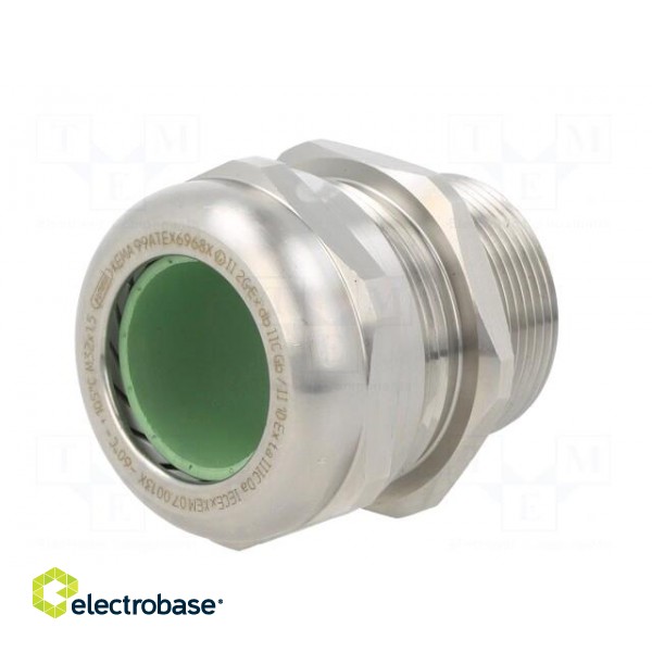 Cable gland | with long thread | M32 | 1,5 | IP68 | Conform to: ATEX Ex фото 2