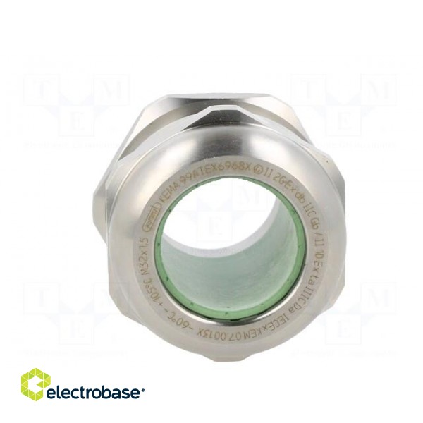 Cable gland | with long thread | M32 | 1,5 | IP68 | Conform to: ATEX Ex фото 9