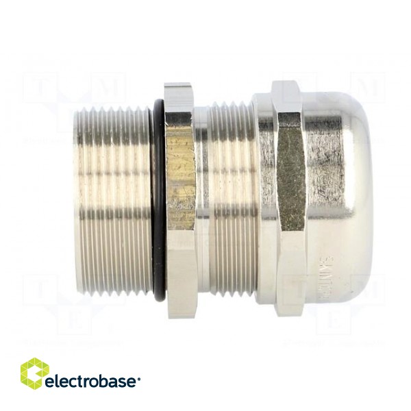 Cable gland | with long thread | M32 | 1,5 | IP68 | Mat: brass image 7