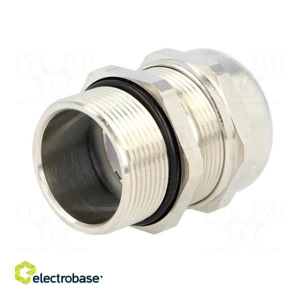 Cable gland | with long thread | M32 | 1,5 | IP68 | Mat: brass paveikslėlis 6