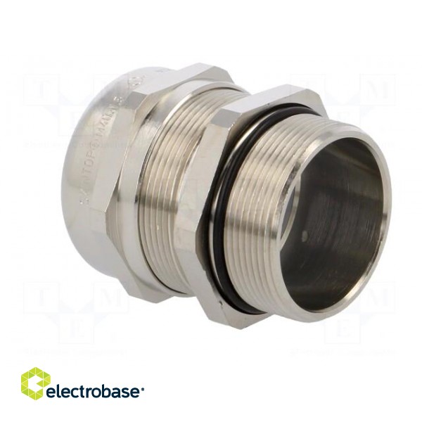 Cable gland | with long thread | M40 | 1.5 | IP68 | Mat: brass image 4
