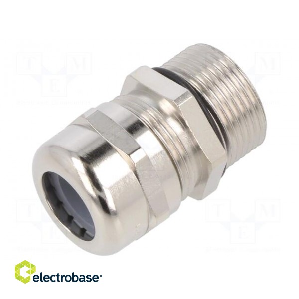 Cable gland | with long thread | PG16 | IP68 | brass | SKINTOP® MSR-XL