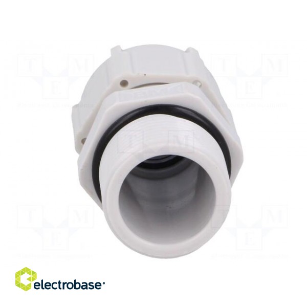 Cable gland | with long thread | PG16 | IP68 | Mat: polyamide | grey image 5