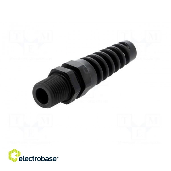 Cable gland | with strain relief,with long thread | PG9 | IP68 image 2
