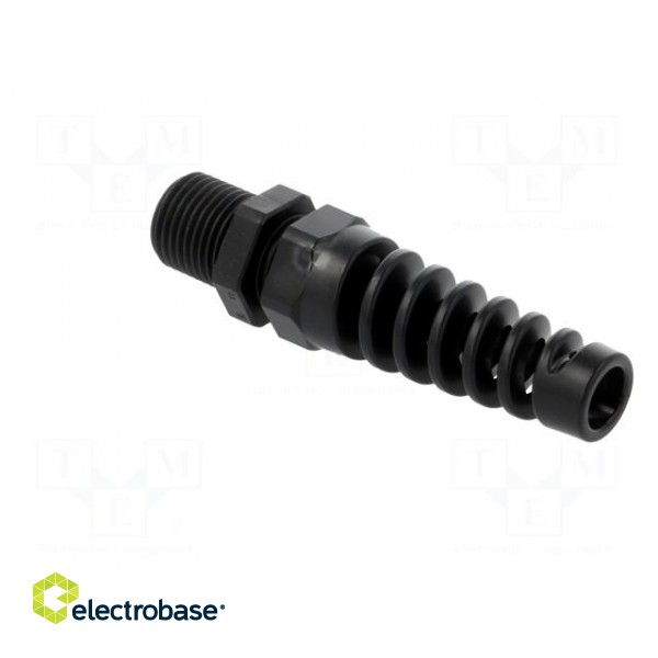 Cable gland | with strain relief,with long thread | PG9 | IP68 image 4