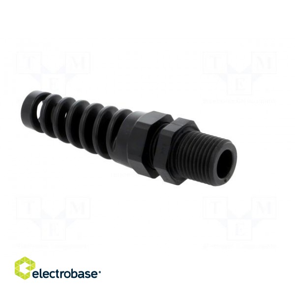 Cable gland | with strain relief,with long thread | PG9 | IP68 image 8