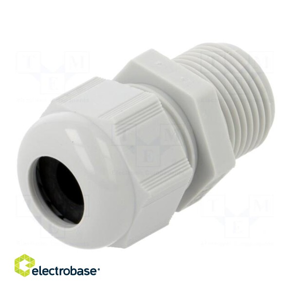 Cable gland | without nut,with long thread | M20 | 1.5 | IP68 image 1