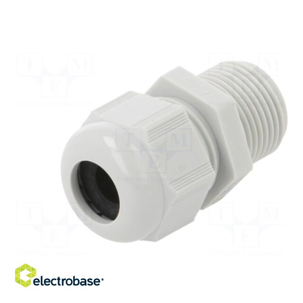 Cable gland | without nut,with long thread | M20 | 1.5 | IP68 image 2