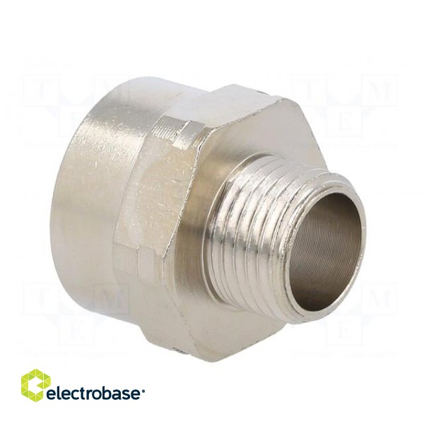 Thread adapter | Int.thread: M20 | Ext.thread: PG9 | brass paveikslėlis 4