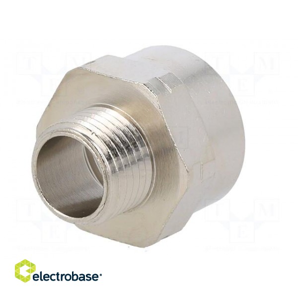 Thread adapter | Int.thread: M20 | Ext.thread: PG9 | brass paveikslėlis 6