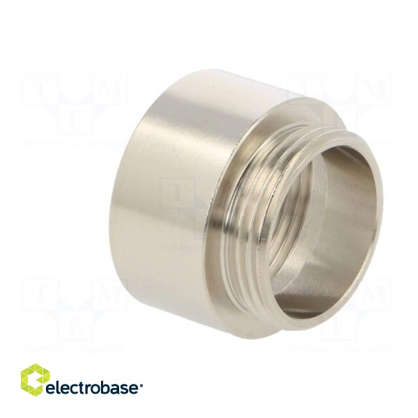 Thread adapter | Int.thread: PG21 | Ext.thread: M25 | brass | RE-Ms image 4