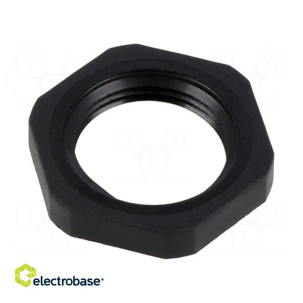 Nut | NPT3/4" | polyamide | black | -20÷100°C | Thread: inch,NPT