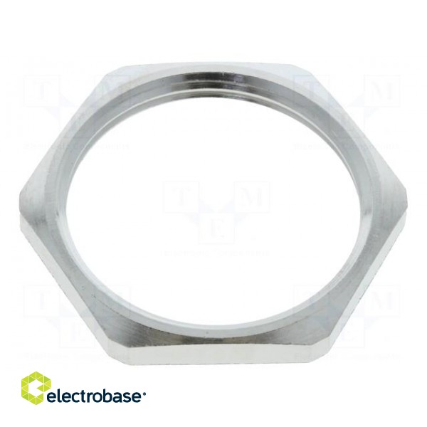 Nut | M32 | stainless steel | 36mm | Thread: metric | Pitch: 1,5