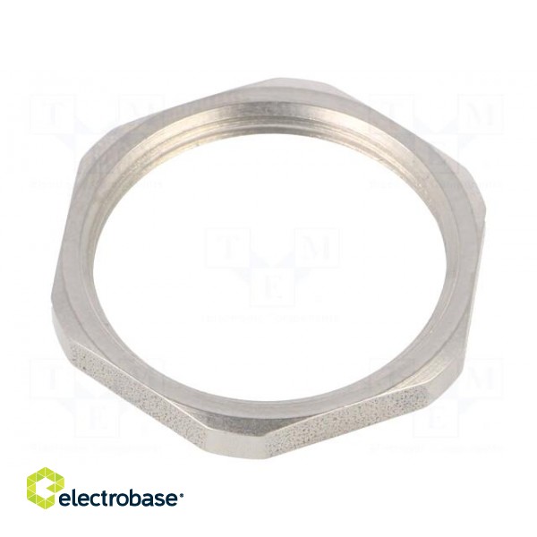 Nut | M32 | stainless steel | 36mm | Thread: metric | Pitch: 1.5