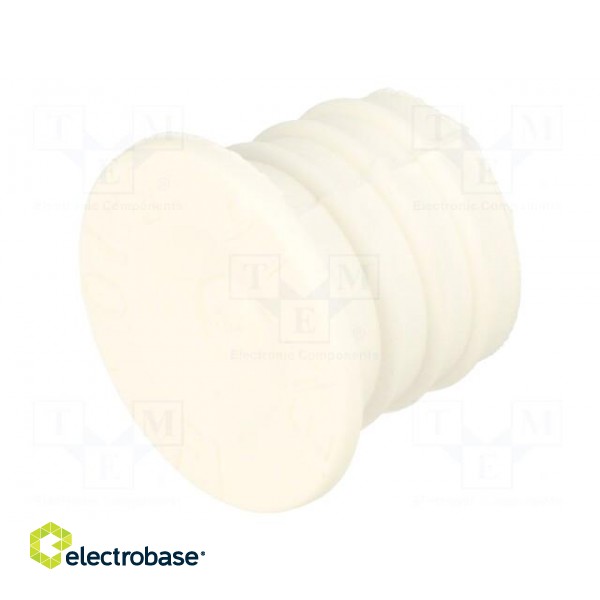 Grommet | elastomer thermoplastic TPE | black | -40÷100°C | 4.6÷11mm