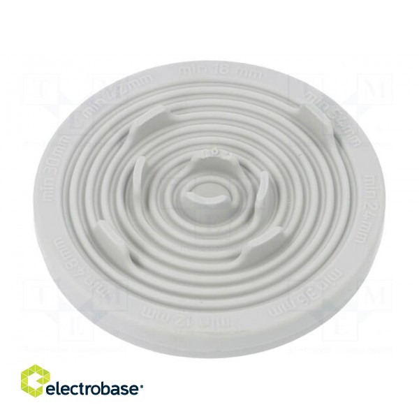 Grommet | Ømount.hole: 60mm | TPE (thermoplastic elastomer) image 1