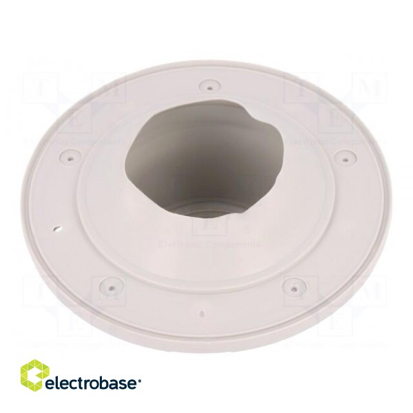 Grommet | TPE (thermoplastic elastomer) | light grey | Holes no: 1 paveikslėlis 2