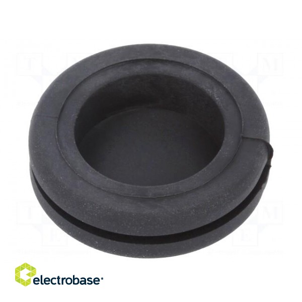 Grommet | with bulkhead | Ømount.hole: 19mm | Øhole: 16mm | -50÷95°C фото 2