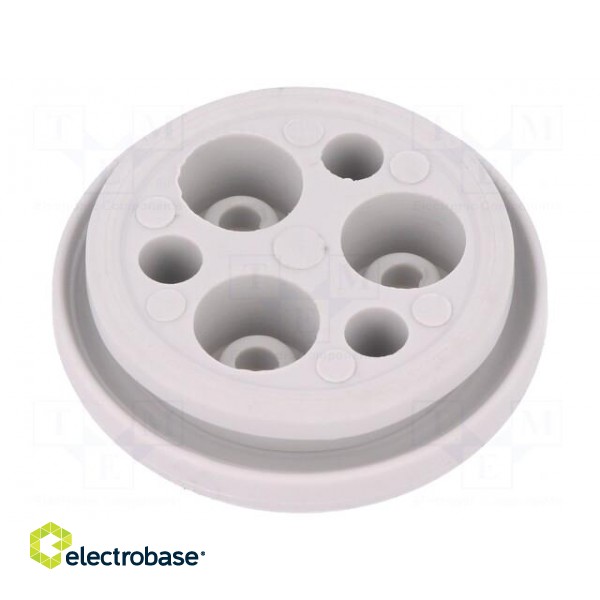 Multigate grommet | Ømount.hole: 28mm | Panel thick: 1.5÷5mm | IP67 image 2