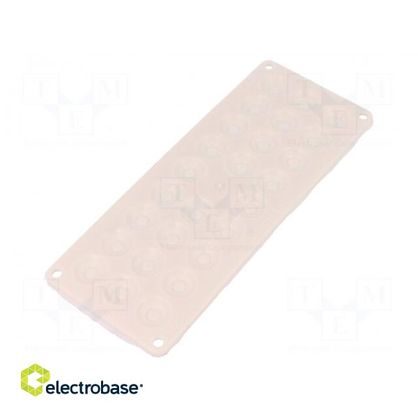 Multigate grommet | TPE (thermoplastic elastomer) | light grey image 1