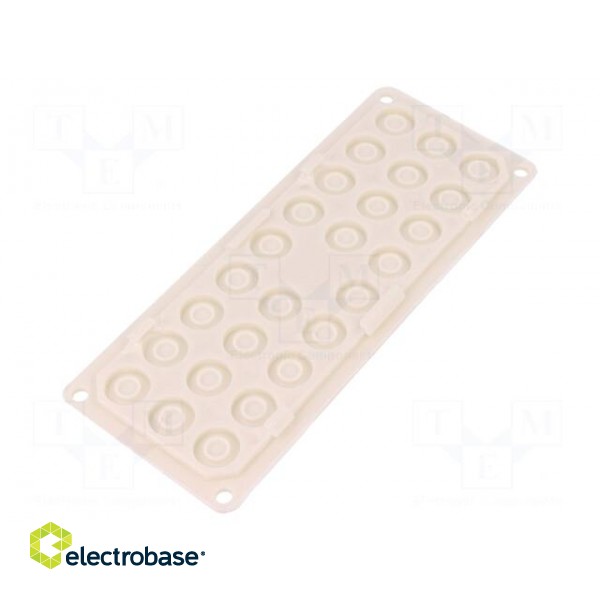 Multigate grommet | TPE (thermoplastic elastomer) | light grey image 2