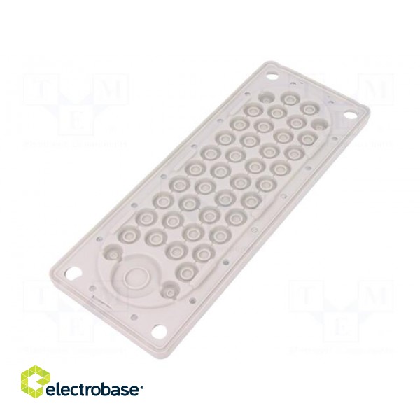 Multigate grommet | TPE (thermoplastic elastomer) | light grey image 2