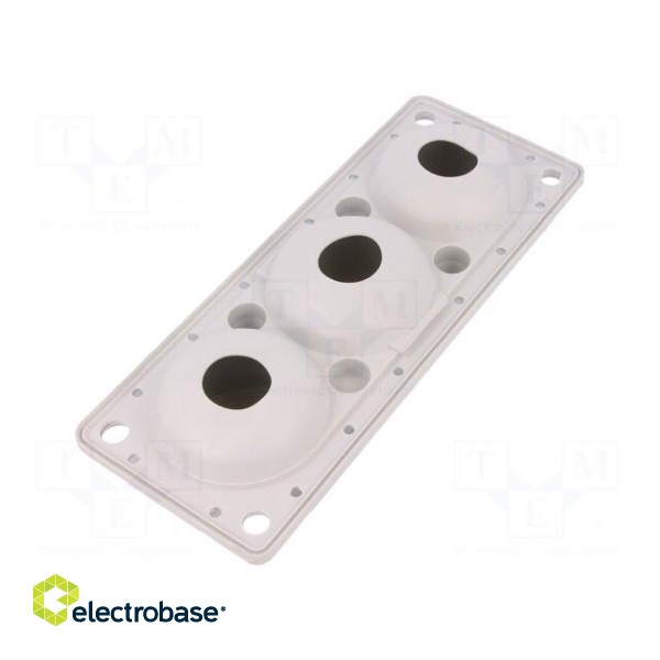 Multigate grommet | TPE (thermoplastic elastomer) | light grey image 2