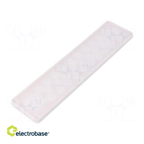 Multigate grommet | TPE (thermoplastic elastomer) | white | IP30 image 1